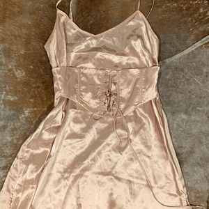 Chic Satin Corset Dress
